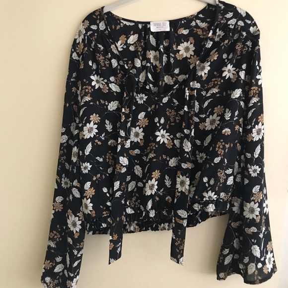 Long floral blouse - Picture 2 of 2